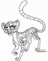 Lion Guard Coloring Pages Fuli Kion Printable Badger Honey Disney Outline Para Drawing Cheetah Colorir Bunga Color King Disneyclips Guarda sketch template