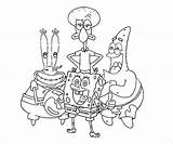 Squidward Krabs Dabbing Coloringhome Getdrawings Coll sketch template