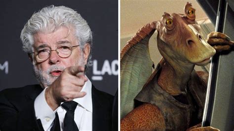 star wars george lucas names jar jar binks as his favourite character