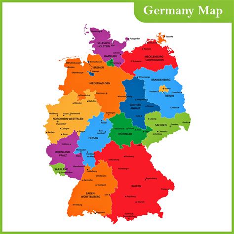 list  pictures maps  germany  cities  towns stunning