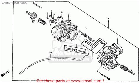 honda shadow  carburetor diagram knitler