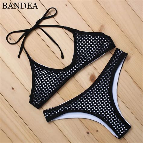 Buy Bandea Micro Bikini 2019 Solid Bather Swimwear