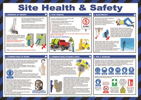 safety prevention posters site health safety aid training