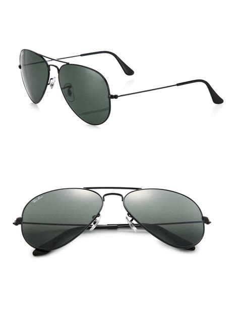 Lyst Ray Ban 58mm Original Aviator Sunglasses In Metallic For Men