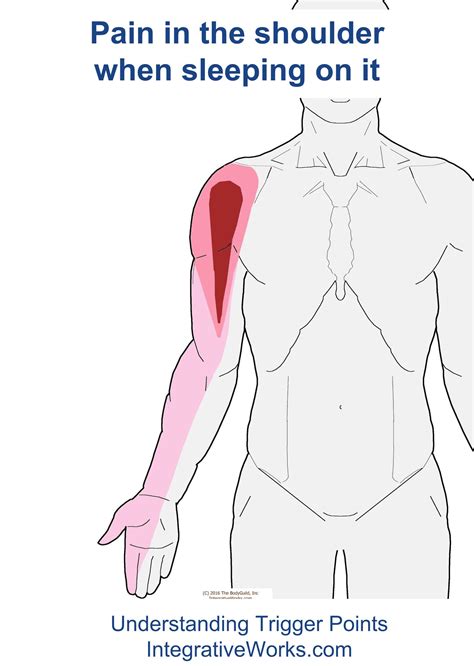 shoulder pain  sleeping  side integrative works