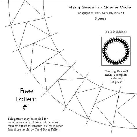 flying geese quarter circle  yeah quilt paper piecing patterns
