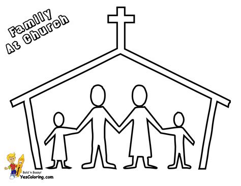 lds church coloring page
