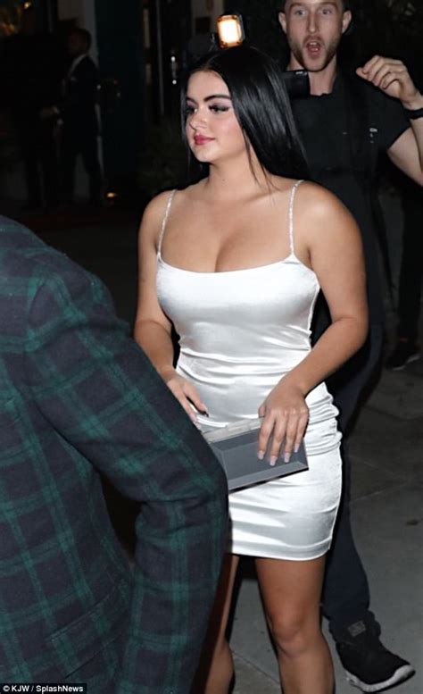 busty ariel winter celebrates beau levi meaden s 30th