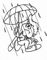 Ploaie Umbrella Regenschirm Kolorowanki Huragan Colorat Ausmalbilder Dzieci Clopotel Template sketch template