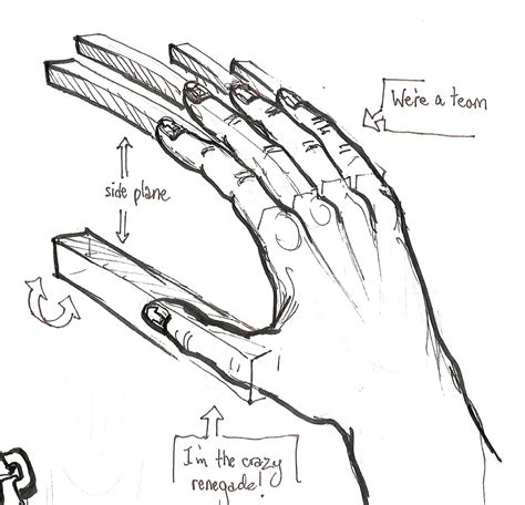 hand drawing tutorial thumbs ruin  chipinheadcom