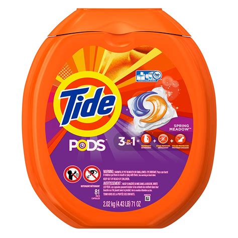 shopping tide pods spring meadow  turbo laundry detergent