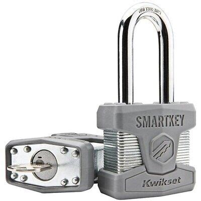 kwikset smartkey cylinder padlock brand    ebay