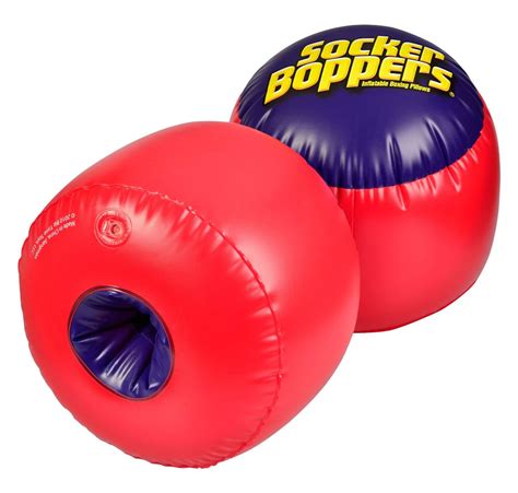 socker bopper gloves inflatable boxing combat toy game  wicked