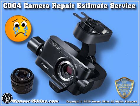 yuneec cgo camera repair estimate service