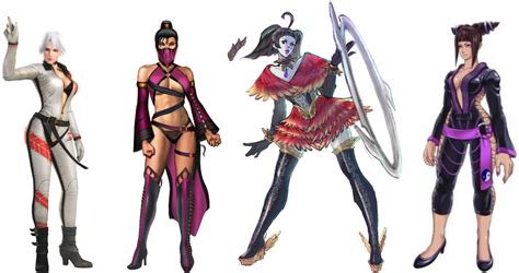 crazy girls of video games alternate costume by