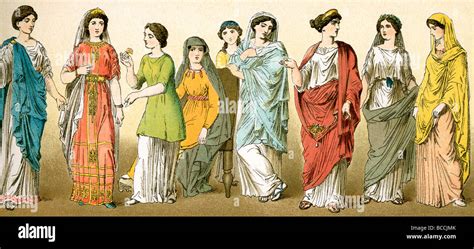 Las Cifras Representan Las Mujeres Del Antiguo Imperio Romano