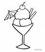 Eis Eiscreme Malvorlagen Cool2bkids Sorvete Aktivitäten Zähne Hilfreiche Partys Hinweise Druckvorlagen Eiswaffel Popular Sundae sketch template