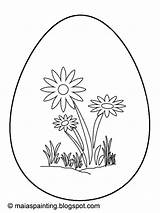 Easter Coloring sketch template