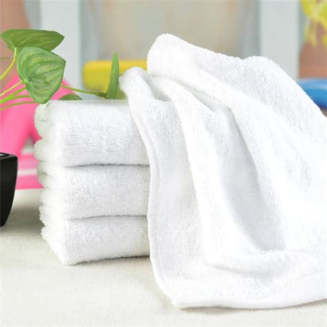 cm white soft towel microfiber fabric face towel home cleaning face bathroom hand hair