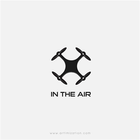 simple  clean drone logo design drone logo logo design logo design typography
