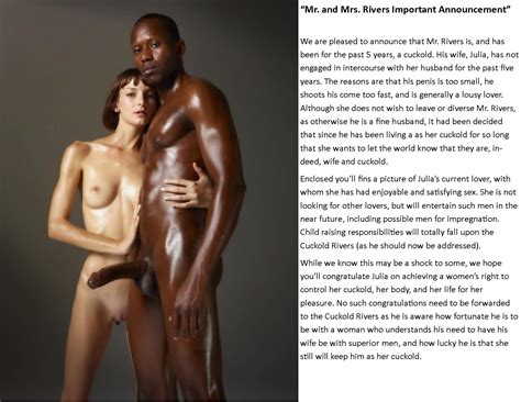 ir cuckold announcement in gallery interracial ir cuckold wife captions 13 more black cock