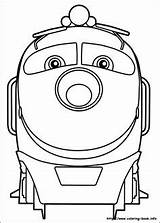 Coloring Pages Birthday Chuggington Open Printables sketch template