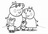 Peppa Pig Cochon Coloriage Coloriages sketch template