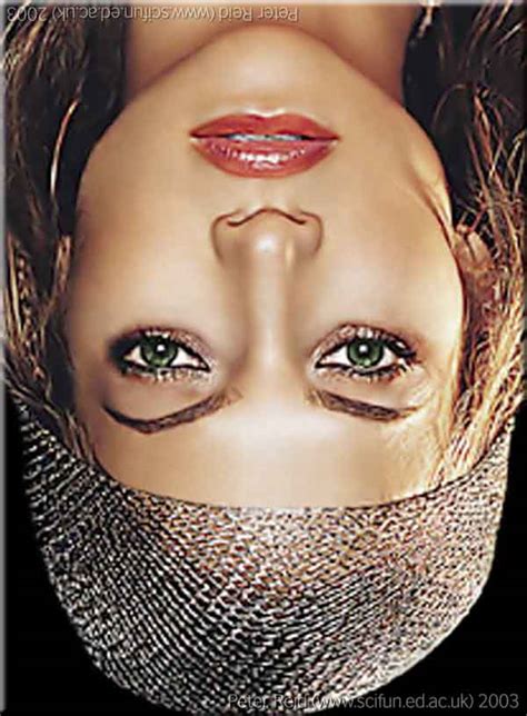 sci fun shows the senses jennifer lopez upside down face