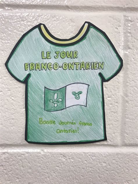 Sacred Heart Wears Green And White For Franco Ontario Day