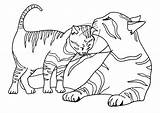 Cats Wildcats sketch template
