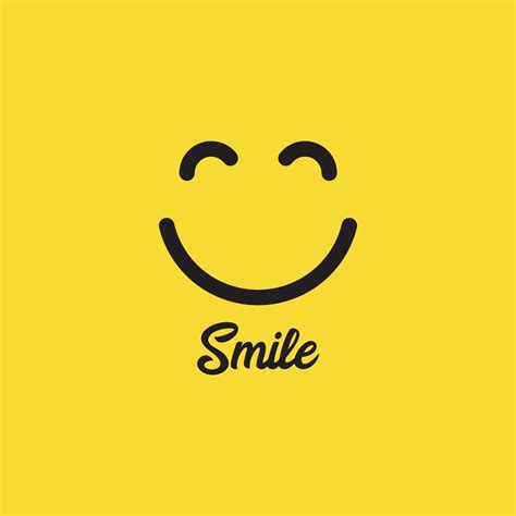 smile emoticon logo icon vector template design illustration  vector art  vecteezy
