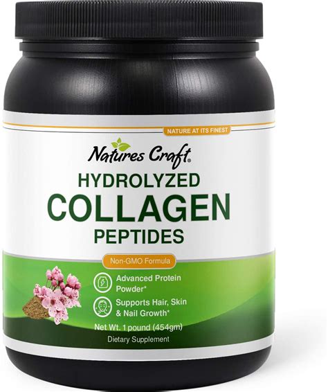 hydrolyzed collagen peptides protein powder multi collagen protein