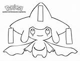 Jirachi Coloring Pages Pokemon Colouring Color Getcolorings Drawing Imprimer Squidoo Choose Board sketch template