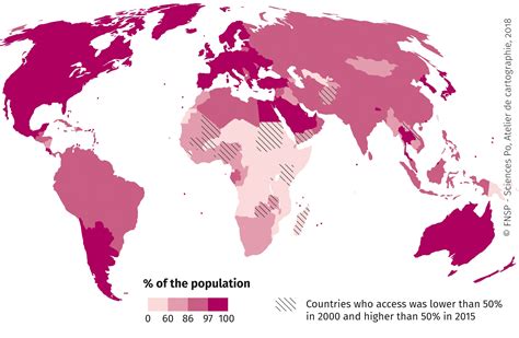 access  basic drinking water services  world atlas  global