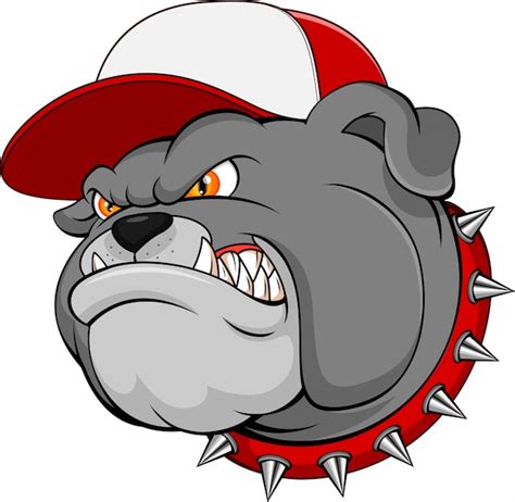 premium vector bulldog mascot cartoon