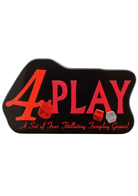 4 play game a set o four titillating foreplay games love bound