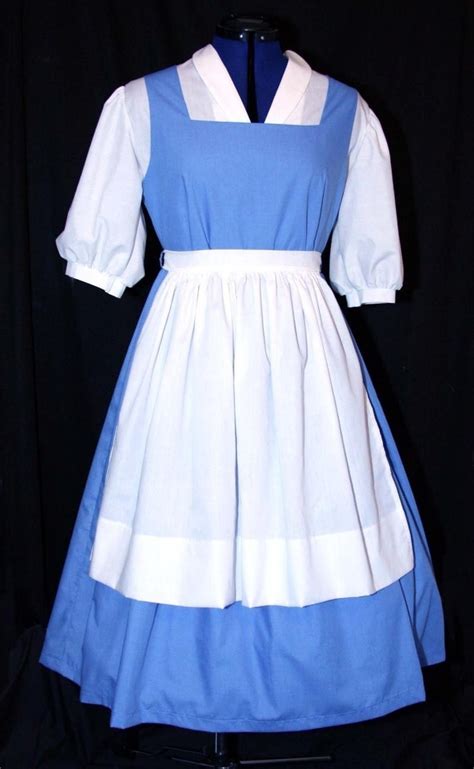 diy belle costume blue dress belle blue provincial costume 4 pc set