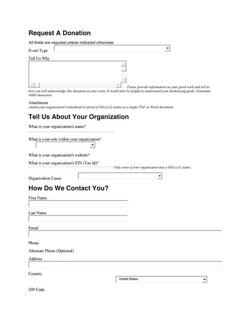 pledge form template word collection