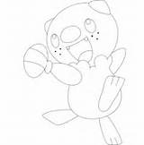 Coloring Oshawott Pages Dewott Pokemon Printable Drawing sketch template