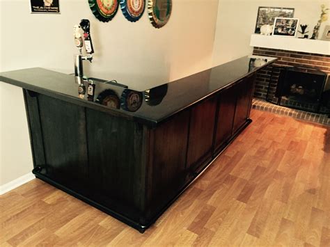 hand crafted walnut  home bar  black beard woodworking custommadecom