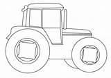 Traktor Rolniczy Kolorowanka Kolorowanki Kategorii Traktory sketch template