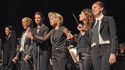 Women Conductors Held Down By The Glass Podium San