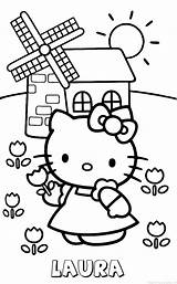 Naam Kitty Pingu sketch template