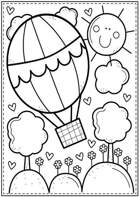 easy  print cute coloring pages coloring pages spring
