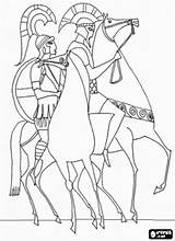 Civilizations Egypt Acuarelas Oncoloring Egyptian Mythology sketch template