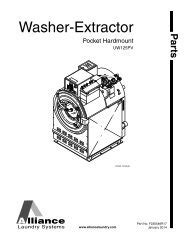 unimac washer parts diagram