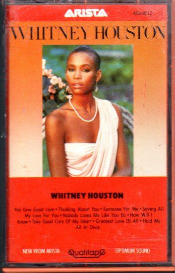 Whitney Houston Whitney Houston Cassette Tape