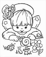 Disegni Bambini Bimbi Colorare Anjos Bebes Riscos Panos Coloratutto Codice Preleva Primavera Megghy sketch template