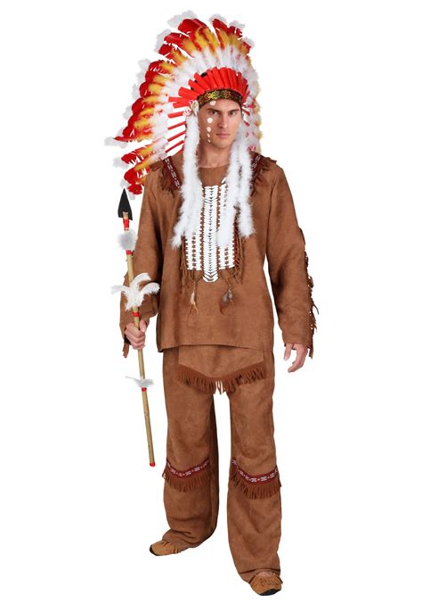 plus size deluxe mens native american costume 2x 3x 4x 5x