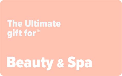 beauty spa ultimate gift cards